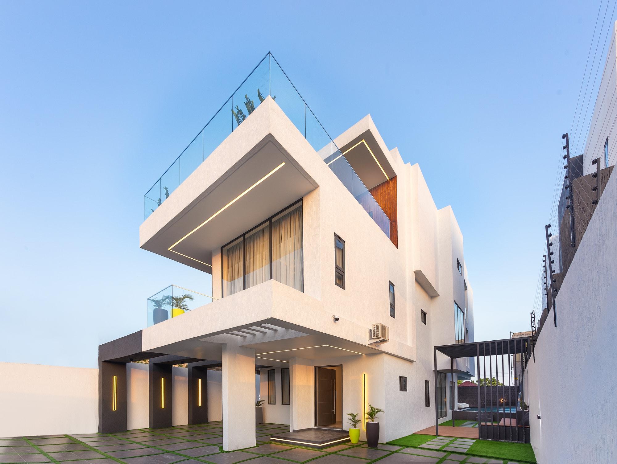 Lake Drive Avenue, a completed Williot home in East Legon Hills
